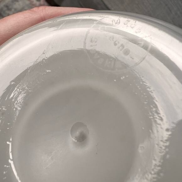 Vintage‎ Slavia Glassworks White Vase Bohemia Czech Republic - Picture 9 of 9